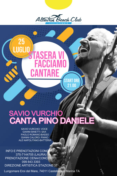 Savio Vurchio canta Pino Daniele