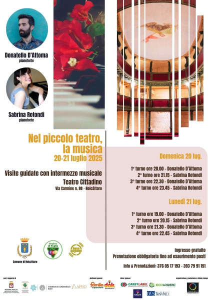 Nel piccolo teatro, la musica