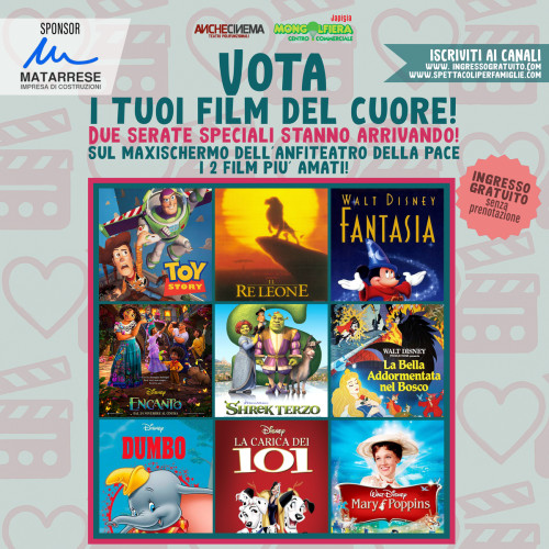 Vota i tuoi film del cuore!