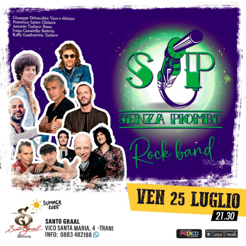 Senza Piombo - Rock Band live a Trani