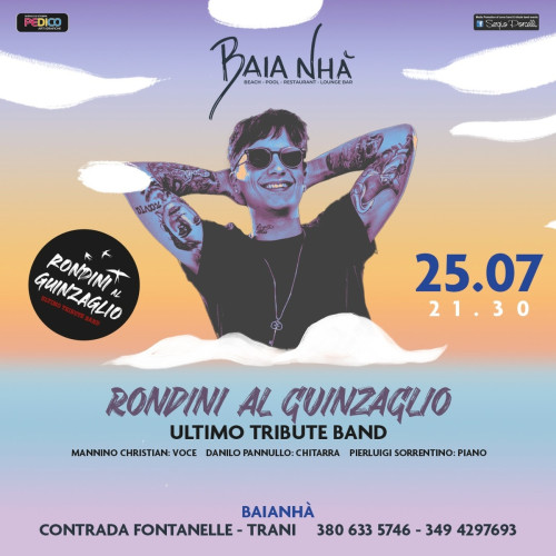 Rondini al guinzaglio - tribute band di Ultimo live a Trani