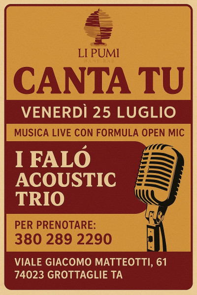 CANTA TU! LIVE KARAOKE