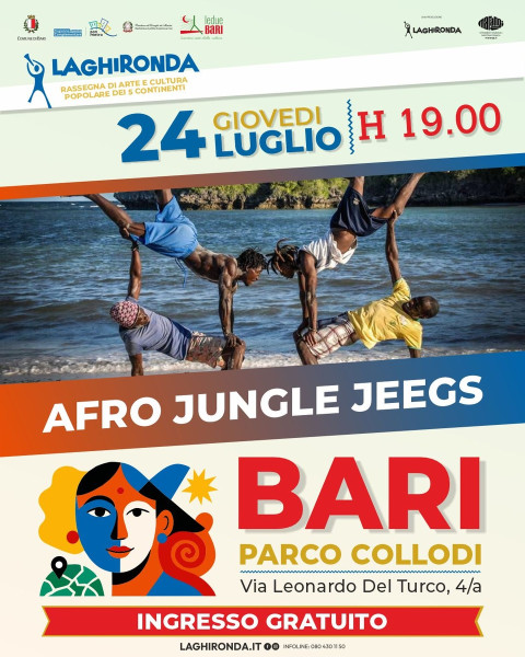 La Ghironda 2025 x Le Due Bari presenta Afro Jungle Jeegs
