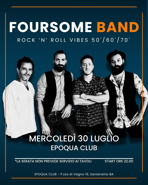 Foursome Band - live