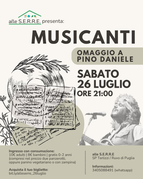 Musicanti - Omaggio a Pino Daniele