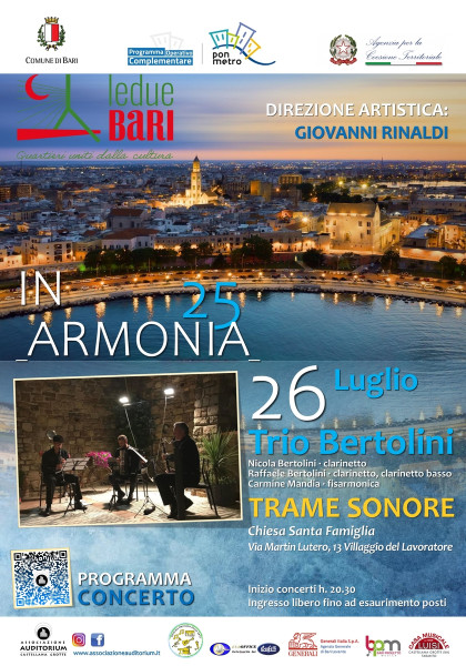 Trio Bertolini - Trame Sonore