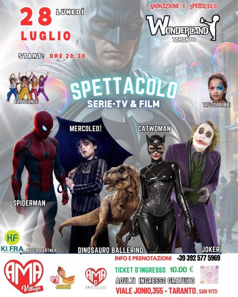 Spettacolo bimbi serie tv film