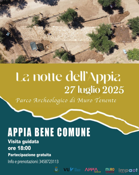 La notte dell'Appia - visita guidata