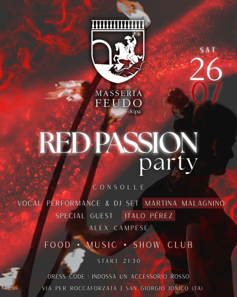 Party a Tema Red Passion Dance & Live