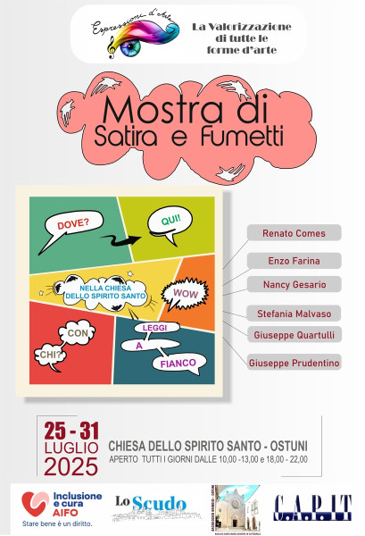 Mostra della Satira e del Fumetto ad Ostuni