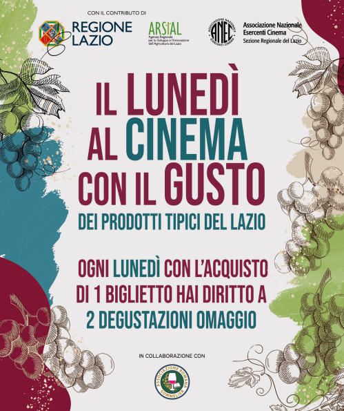 I Lunedì del Gusto: dal 28 Luglio All'8 Settembre Tornano a Piazza Vittorio le Degustazioni con Arsial