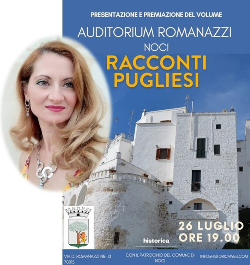 La scrittrice Antonella Tamiano premiata a Noci (BA)