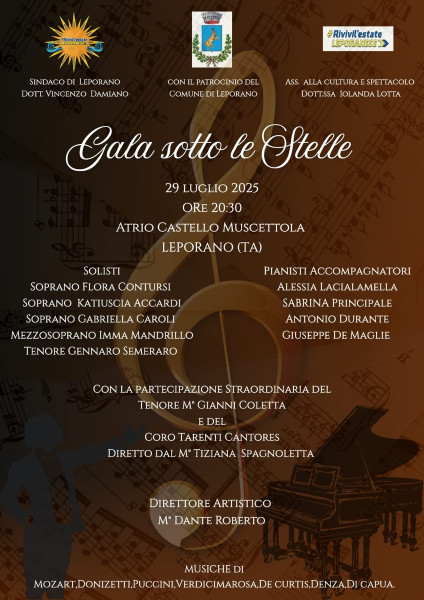 Galà sotto le stelle