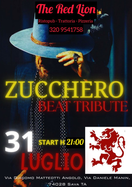 Zucchero Tribute Band live al Red Lion