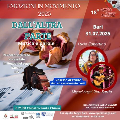 Dall'altra parte - musica e parole