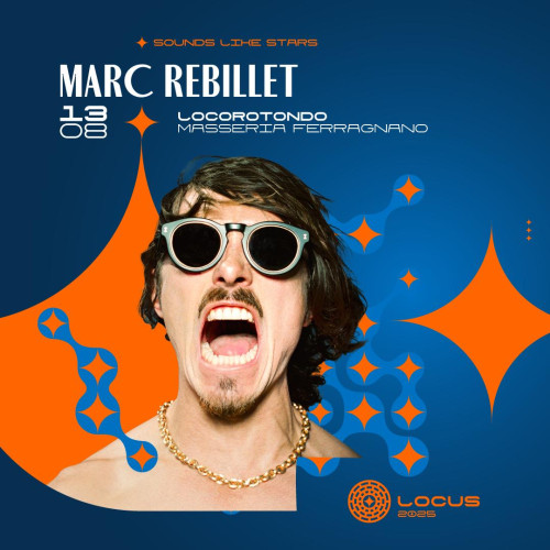 MARC REBILLET, al Locus: unico show in Italia