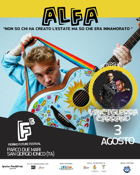 ALFA live concert + Silvio Carrano e Giorgio Vinciguerra DJ SET