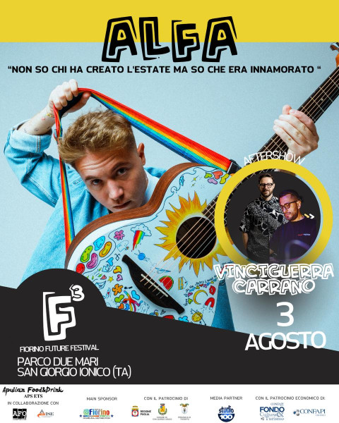 ALFA live concert + Silvio Carrano e Giorgio Vinciguerra DJ SET