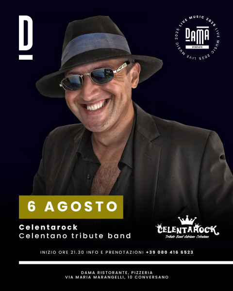 Celentarock - Tributo a Celentano live at Dama