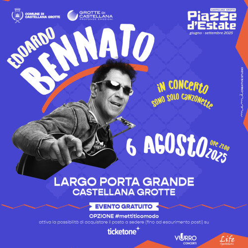 Edoardo Bennato in concerto - Sono solo canzonette