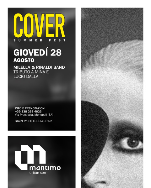 Marinella Milella e Piero Rinaldi band - Tributo a Mina & Dalla live at Marittimo