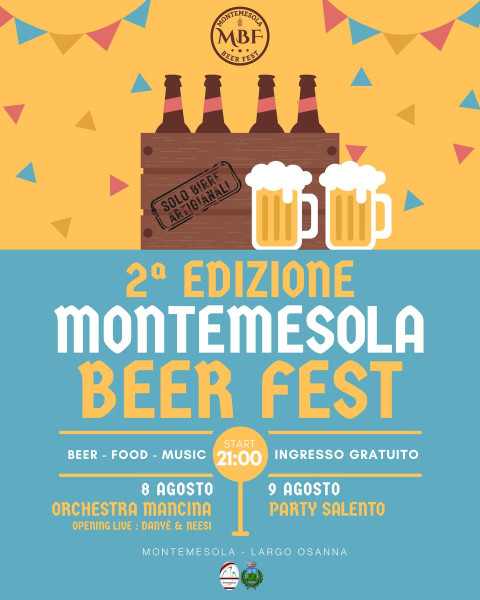 2ª Edizione "MONTEMESOLA BEER FEST"
