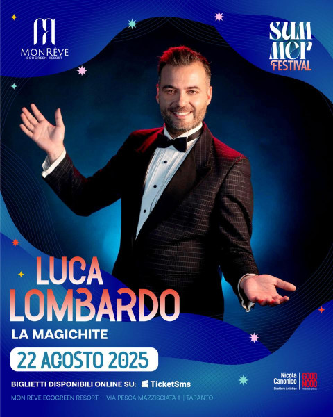 Luca Lombardo in LA MAGICHITE Show!