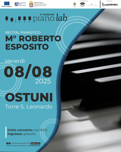 Piano Lab 2025 presenta Roberto Esposito
