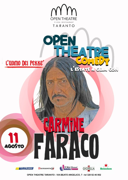 "L'Estate a cena col comico" - Carmine Faraco