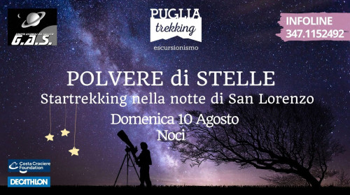 POLVERE DI STELLE Startrekking nella notte di San Lorenzo