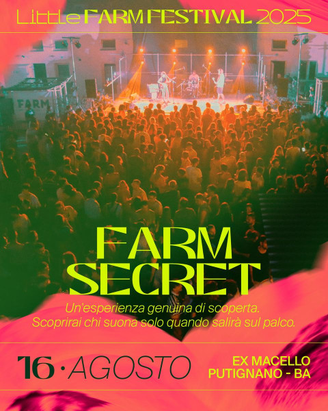 FARM SECRET 2025 - vieni a scoprire chi suona!