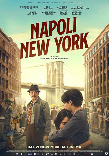 Proiezione del film "Napoli - New York" per la rassegna Cinema sotto le Stelle, a Torre Colimena mercoledì 13 agosto