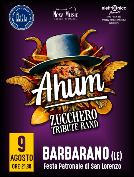 AHUM - Zucchero Tribute Band In Concerto
