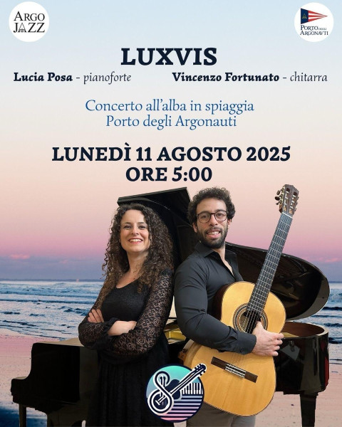 Argojazz 2025  LuxVis Concerto all'Alba