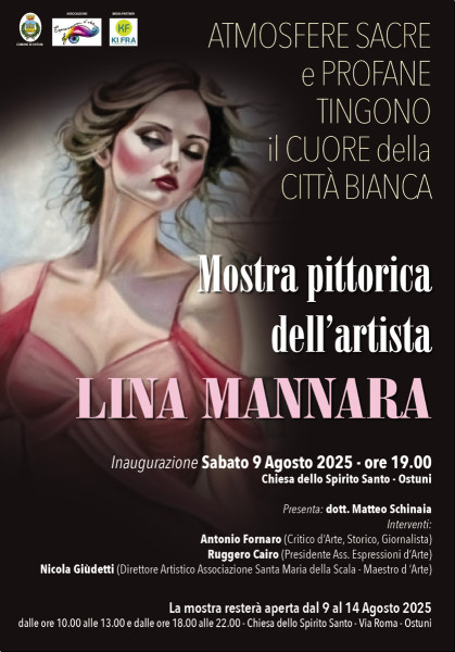 La mostra Lina Mannara a Ostuni