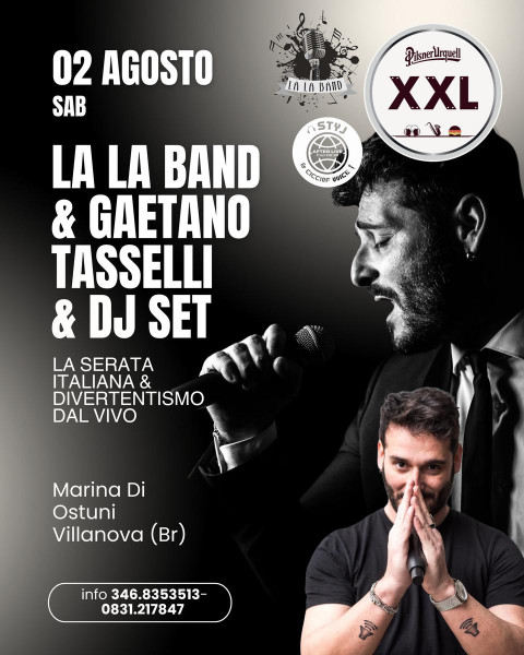La La Band & Gaetano Tasselli + DJ Set
