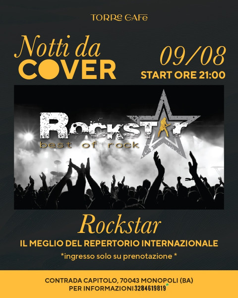 Rockstar - Tributo al rock internazionale live at Torre Cafè