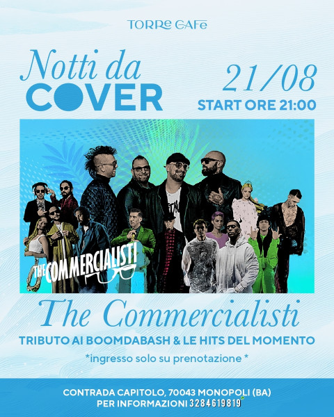 The Commercialisti - Tutte le hits del momento live at Torre Cafè