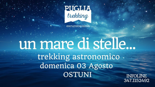 UN MARE DI STELLE trekking astronomico