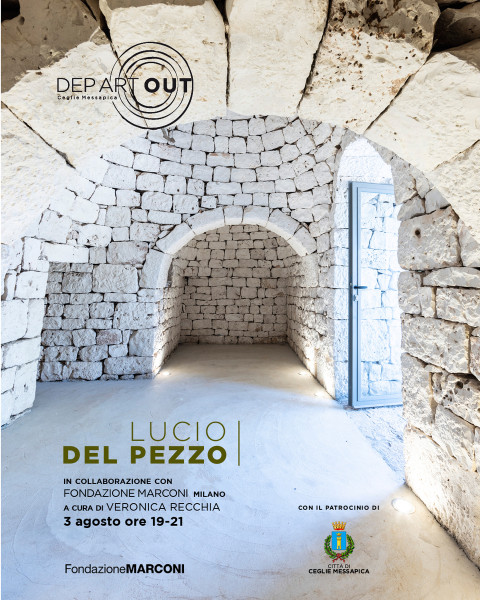 Lucio Del Pezzo alla Dep Art Out