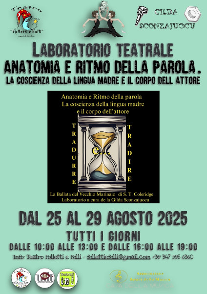 Anatomia e ritmo della parola nel corpo dell'attore
