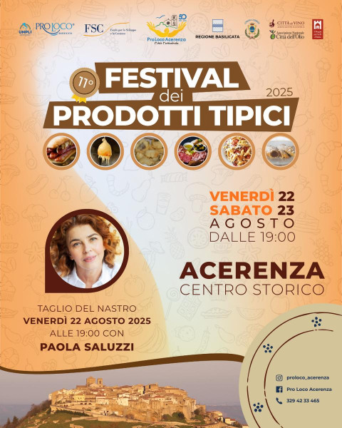 Festival dei Prodotti Tipici 2025