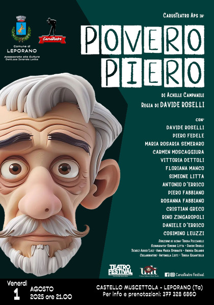 POVERO PIERO - Spettacolo Teatrale