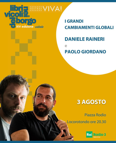 Daniele Raineri in conversazione con Paolo Giordano
