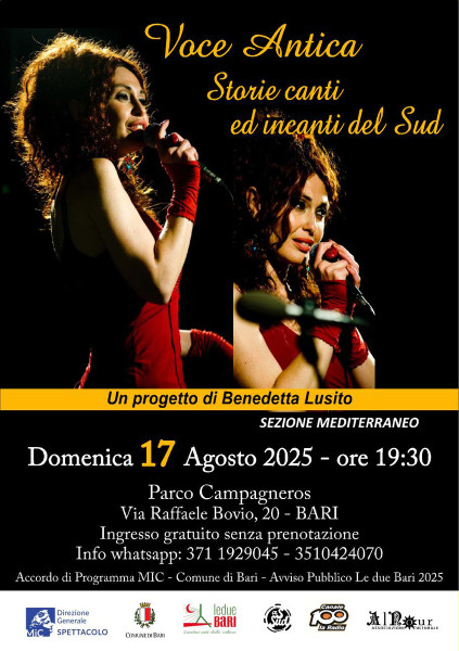 Voce Antica  Storie Canti ed Incanti del Sud