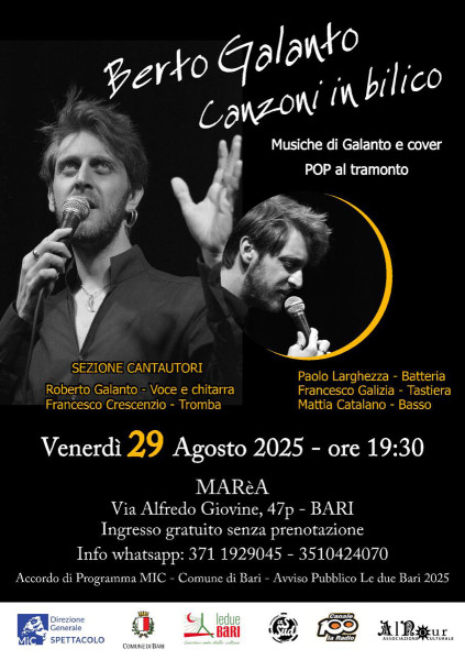 Berto Galanto - Canzoni in Bilico