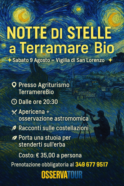 Notte di Stelle - Osservazione Astronomica