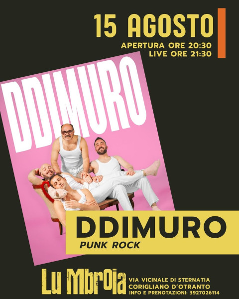 Ddimuro live concert