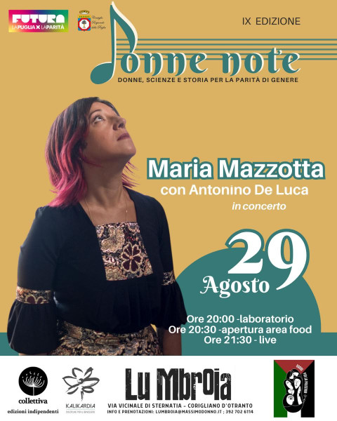 Maria Mazzotta live concert