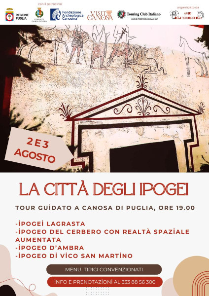 La città degli ipogei: tour nel sottosuolo canosino